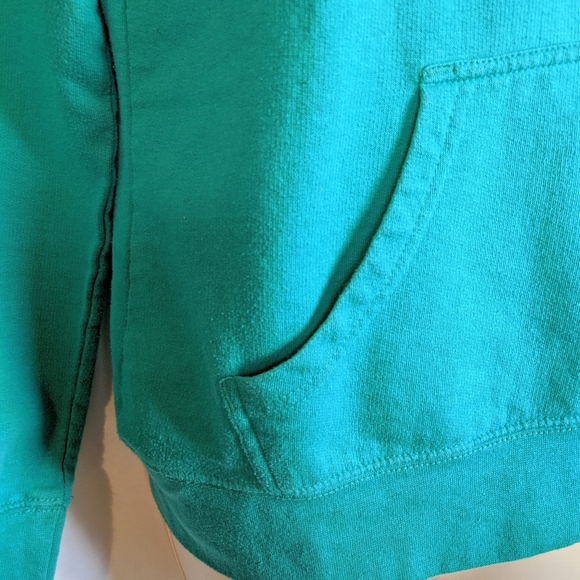 Volcom pullover hoodie,‎ teal/green, Aloha, sz S - Picture 3 of 6